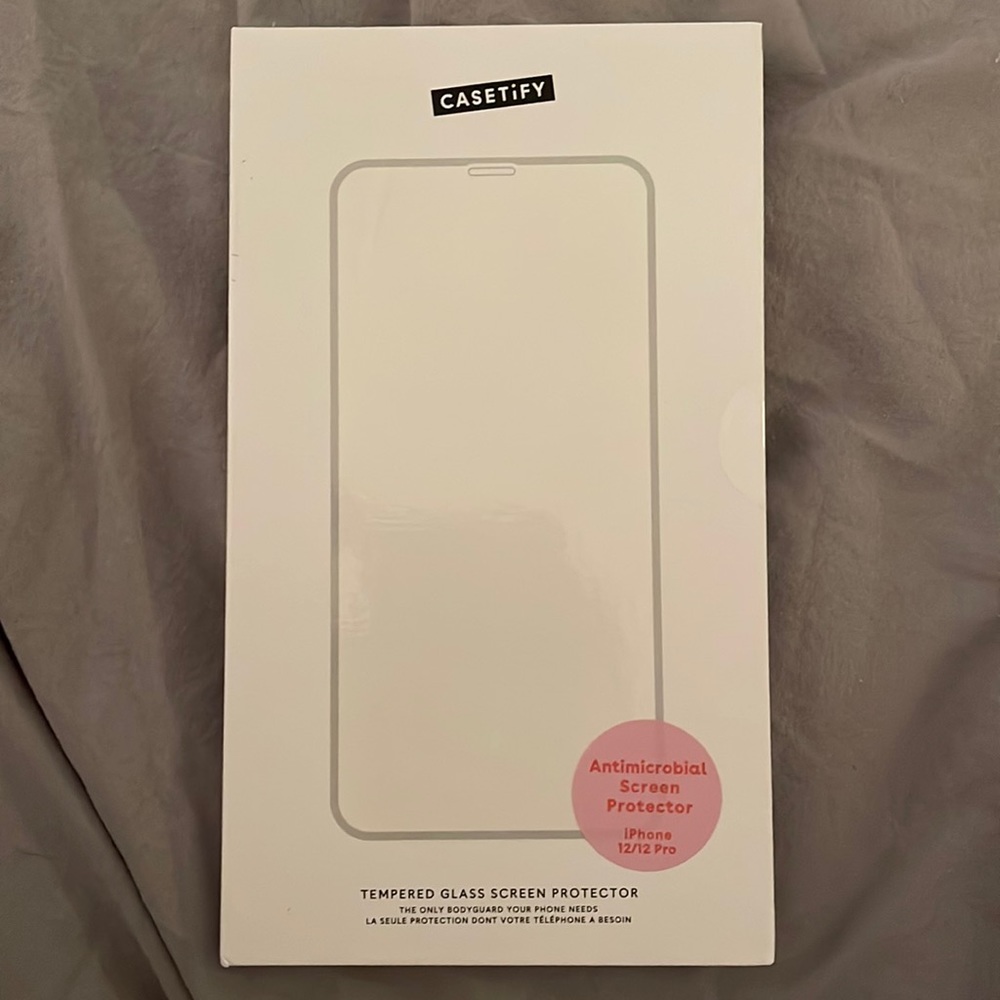 Never opened! Casetify tempered Screen protector